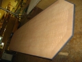 Quilted Maple w/Sapele Border and Dyed Pearwood Edge