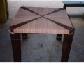 Bubinga and Ebony Table Top